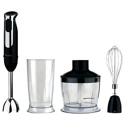 Breville VHB060 4-in-1 Hand Blender, Black/Chrome